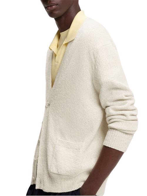 Cardigan in misto cotone BOSS by Beckham Hugo Boss | 50563597105